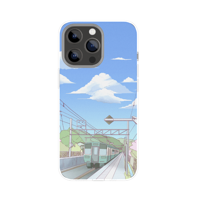 "Anime outskirts" - Coque double couche personnalisée prête à l'emploi pour iPhone