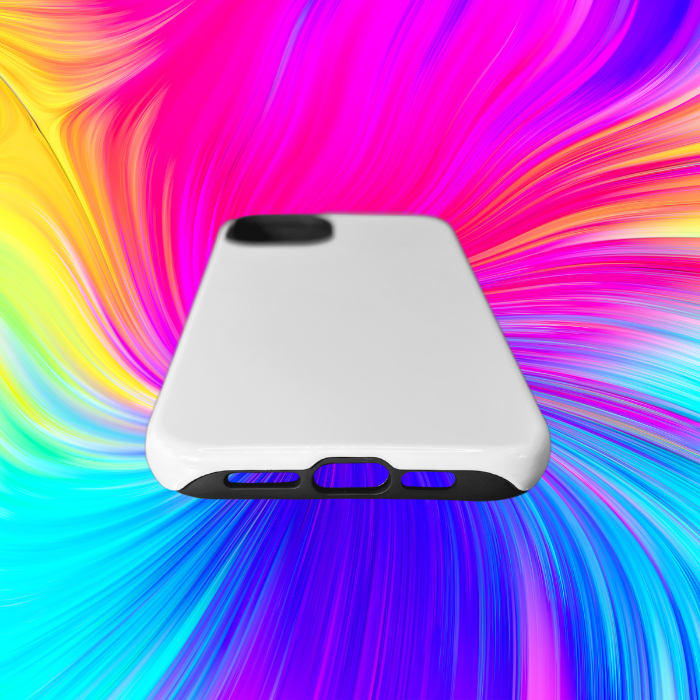 Coque double couche personnalisée pour iPhone 15 Plus