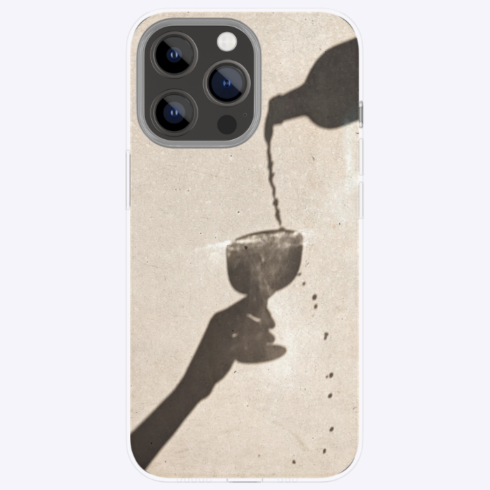 "Wine not?" - Coque double couche personnalisée prête à l'emploi pour iPhone