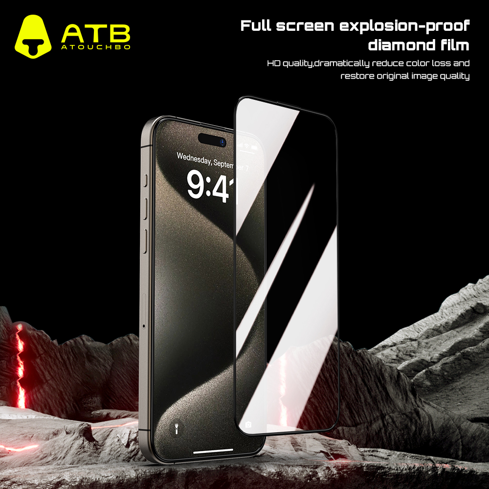 ATOUCHBO Hochleistungs-Panzerglas-Displayschutz für iPhone 11