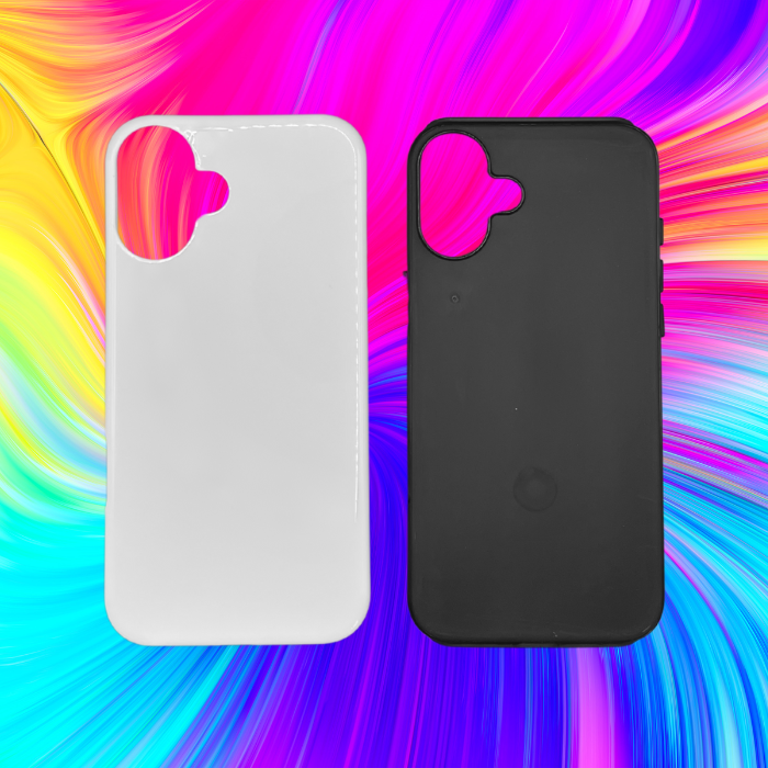Coque double couche personnalisée pour iPhone 16 Plus