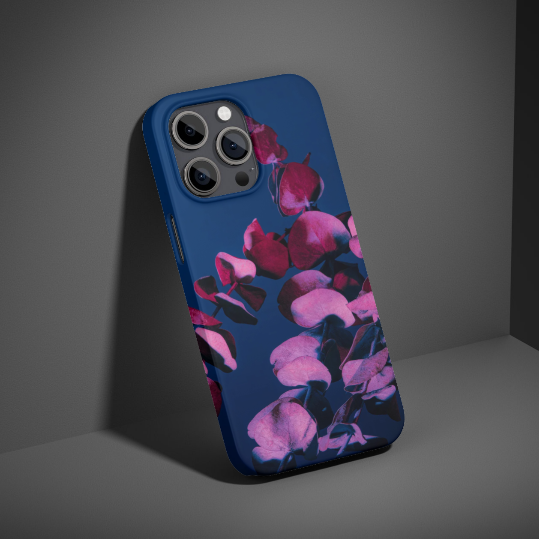 "Night Flowers" - Ready-made Custom Dual-layer case for iPhone