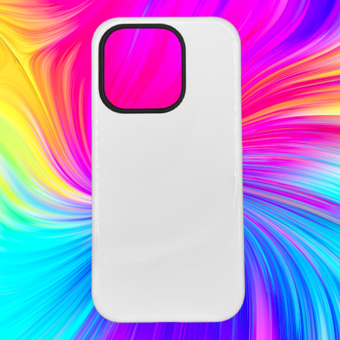 Coque double couche personnalisée pour iPhone 15 Pro
