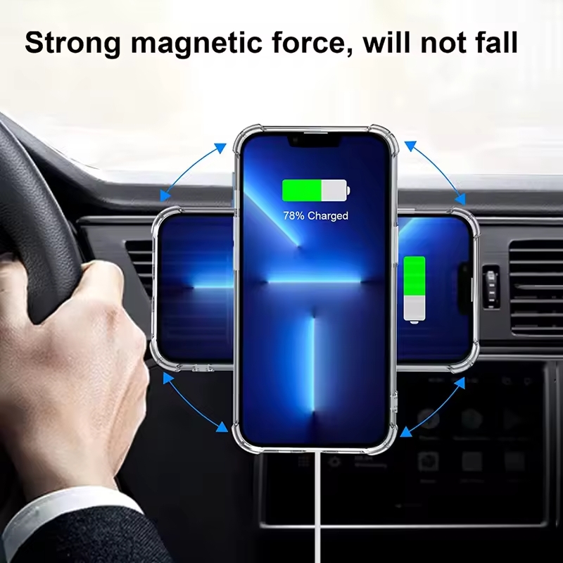 Durable Magnetic Ring for MagSafe – Heavy-Duty Wireless Charging & Car Mount Accessory