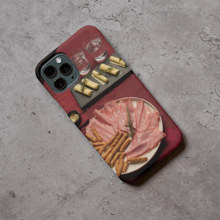 "Strong snacks" - Ready-made Custom Dual-layer case for iPhone