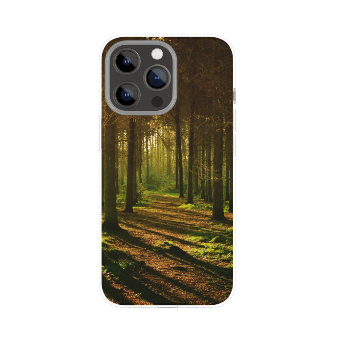 "Sunny forest" - Ready-made Custom Dual-layer case for iPhone