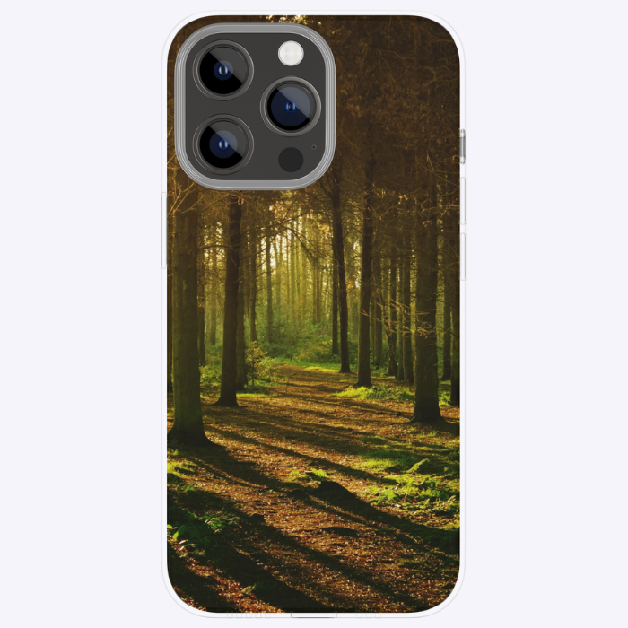 "Sunny forest" - Ready-made Custom Dual-layer case for iPhone