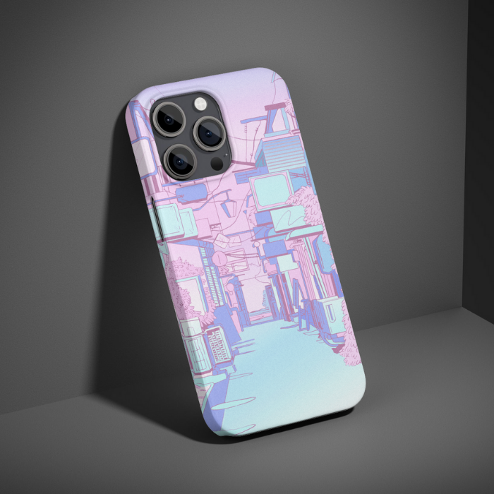 "Calmness" - Ready-made Custom Dual-layer case for iPhone
