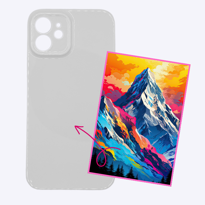 Individuelle einlagige Hülle für das iPhone 12