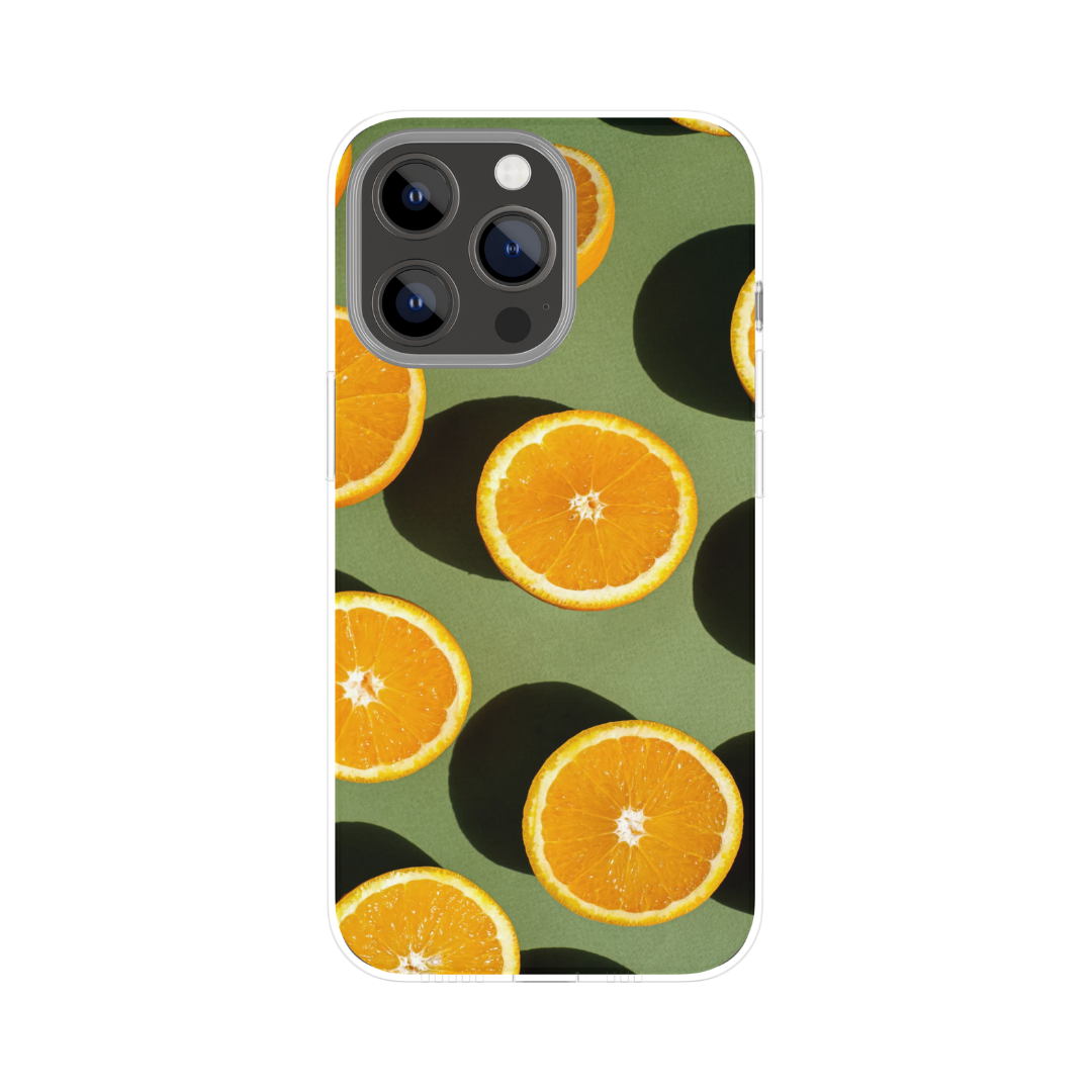 "Lovely Oranges" - Ready-made Custom Dual-layer case for iPhone