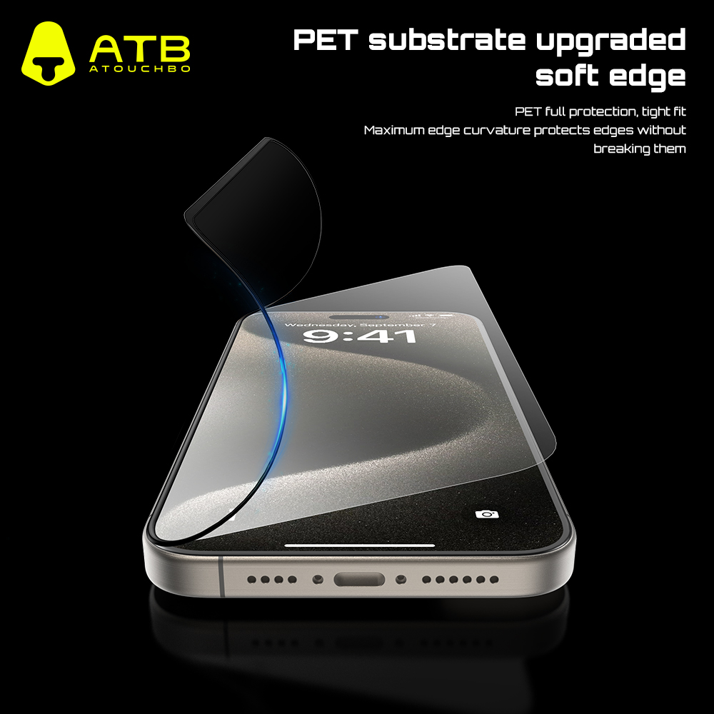 ATOUCHBO Protecteur d'Écran en Verre Trempé Ultime pour iPhone 11