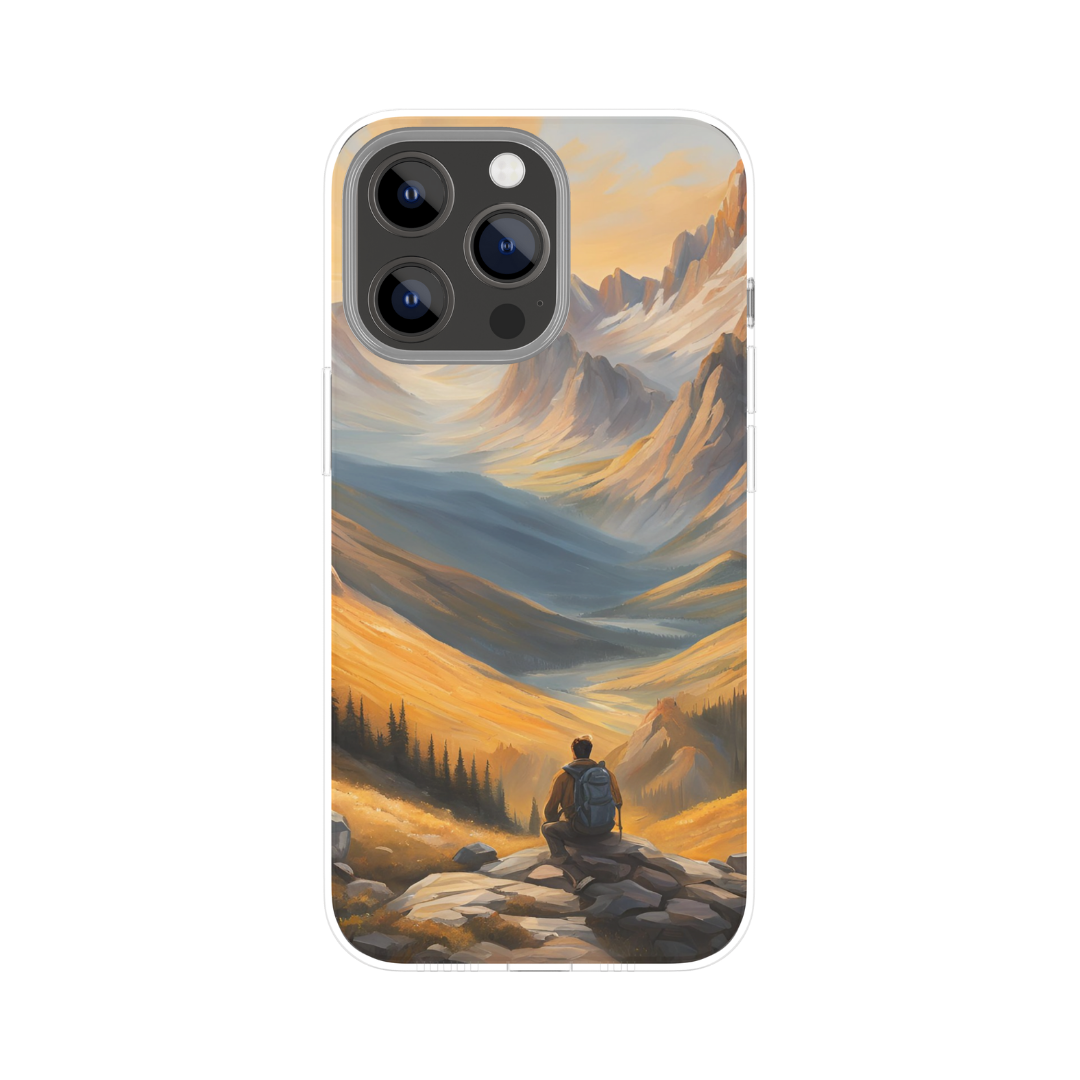 "Traveller v1" - Coque double couche personnalisée prête à l'emploi pour iPhone