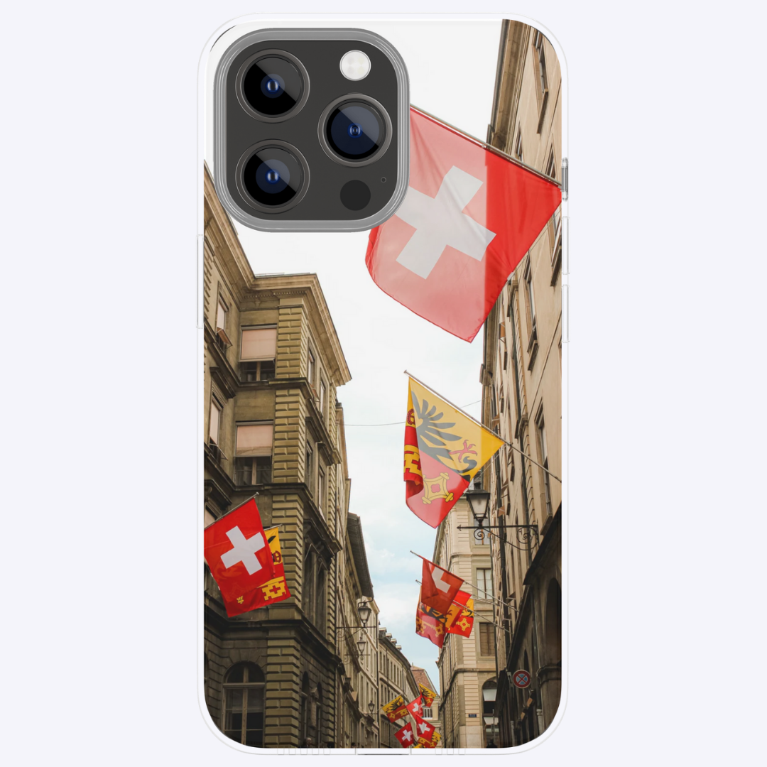 "Swiss Street" - Ready-made Custom Dual-layer case for iPhone