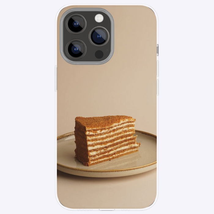 "Just cake." - Fertige individuelle Dual-Layer-Hülle für das iPhone