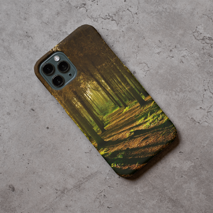 "Sunny forest" - Ready-made Custom Dual-layer case for iPhone
