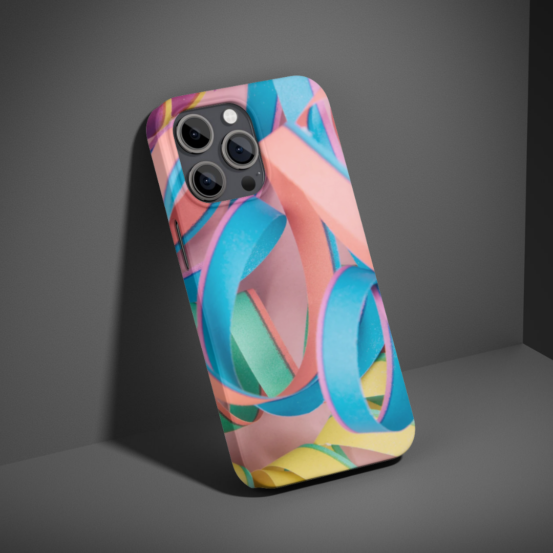 "Сonfetti" - Ready-made Custom Dual-layer case for iPhone