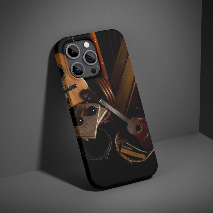 "Classic setup" - Ready-made Custom Dual-layer case for iPhone