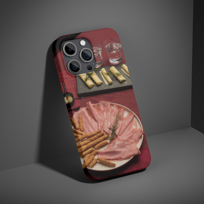 "Strong snacks" - Ready-made Custom Dual-layer case for iPhone