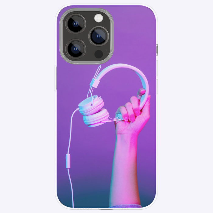 "Music persona" - Fertige individuelle Dual-Layer-Hülle für das iPhone