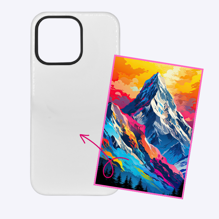 Custom Double Layer Case for iPhone 15 Pro Max