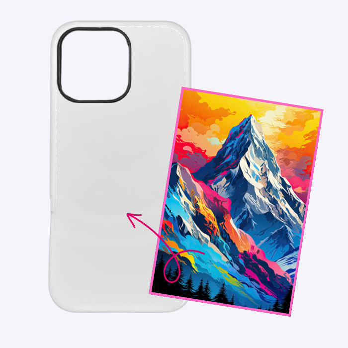 Individuelle doppellagige Hülle für das iPhone 16 Pro Max