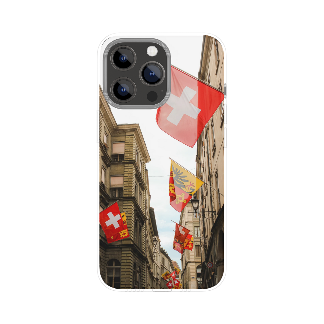 "Swiss Street" - Fertige individuelle Dual-Layer-Hülle für das iPhone