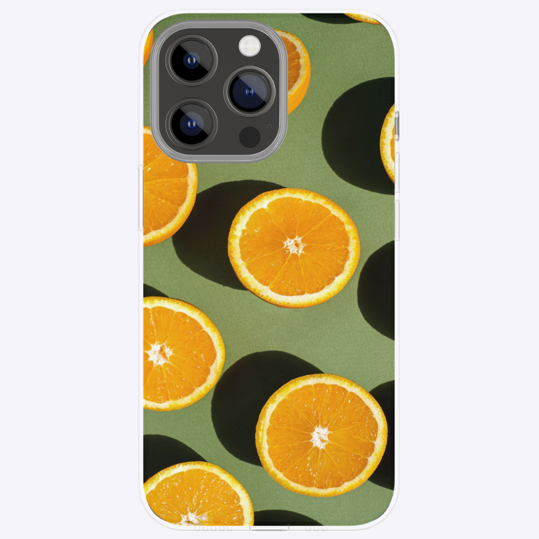 "Lovely Oranges" - Fertige individuelle Dual-Layer-Hülle für das iPhone